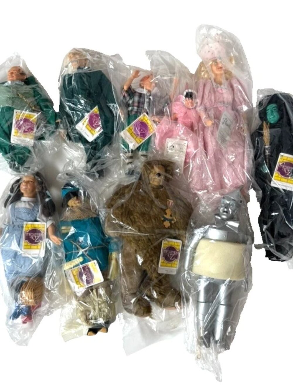 Wizard of Oz Lot Vintage Hamilton Presents Turner 1987 1988 Glinda Lollipop Boy